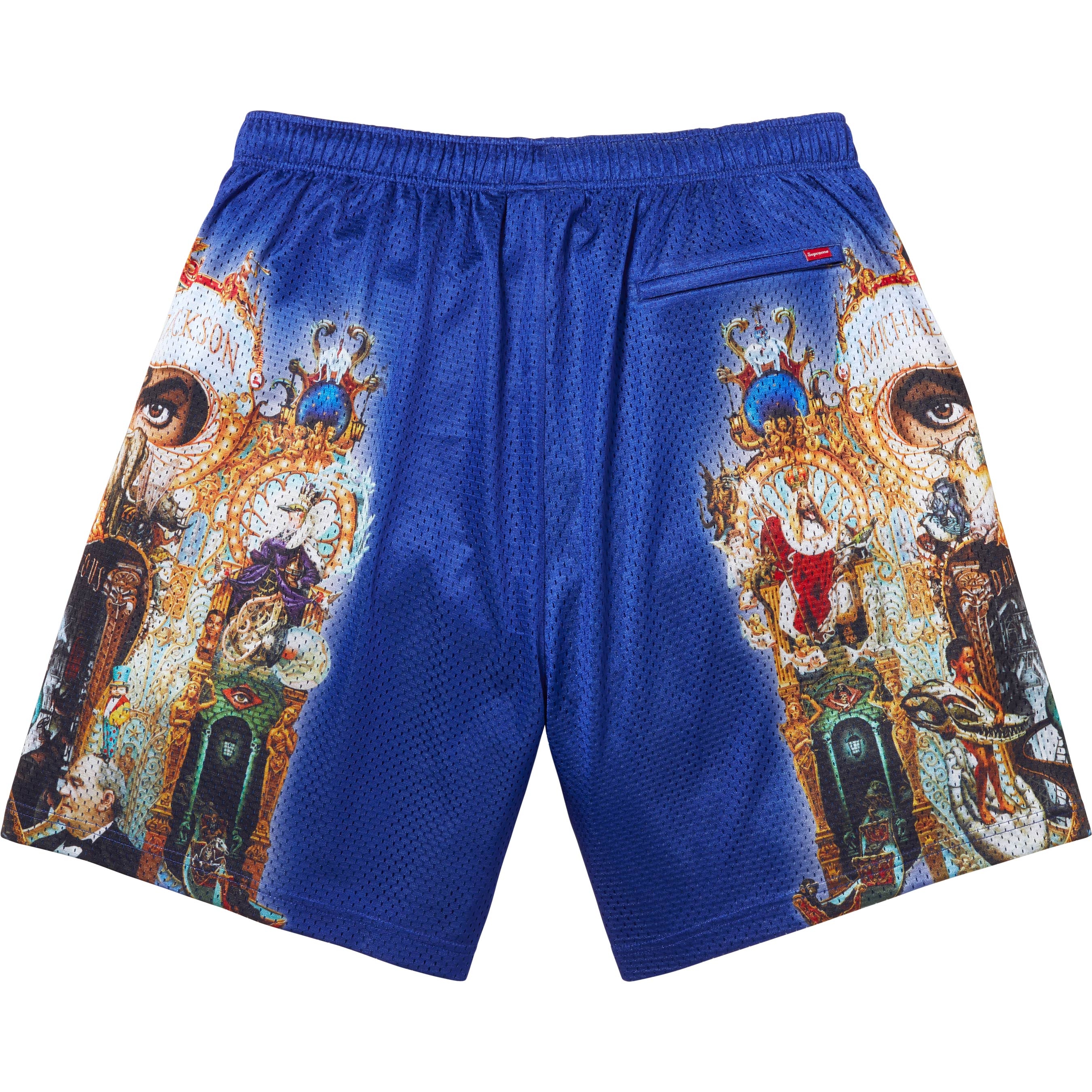 Supreme Michael Jackson Dangerous Mesh Short (FW25) - Royal - $148
