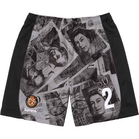 Supreme Pounds Soccer Short - Black