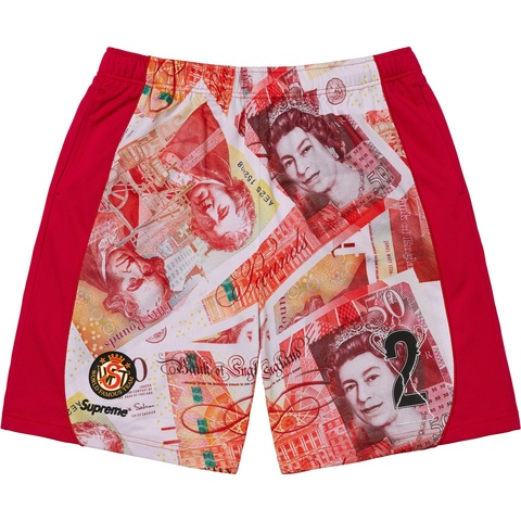 Supreme Pounds Soccer Short - Red