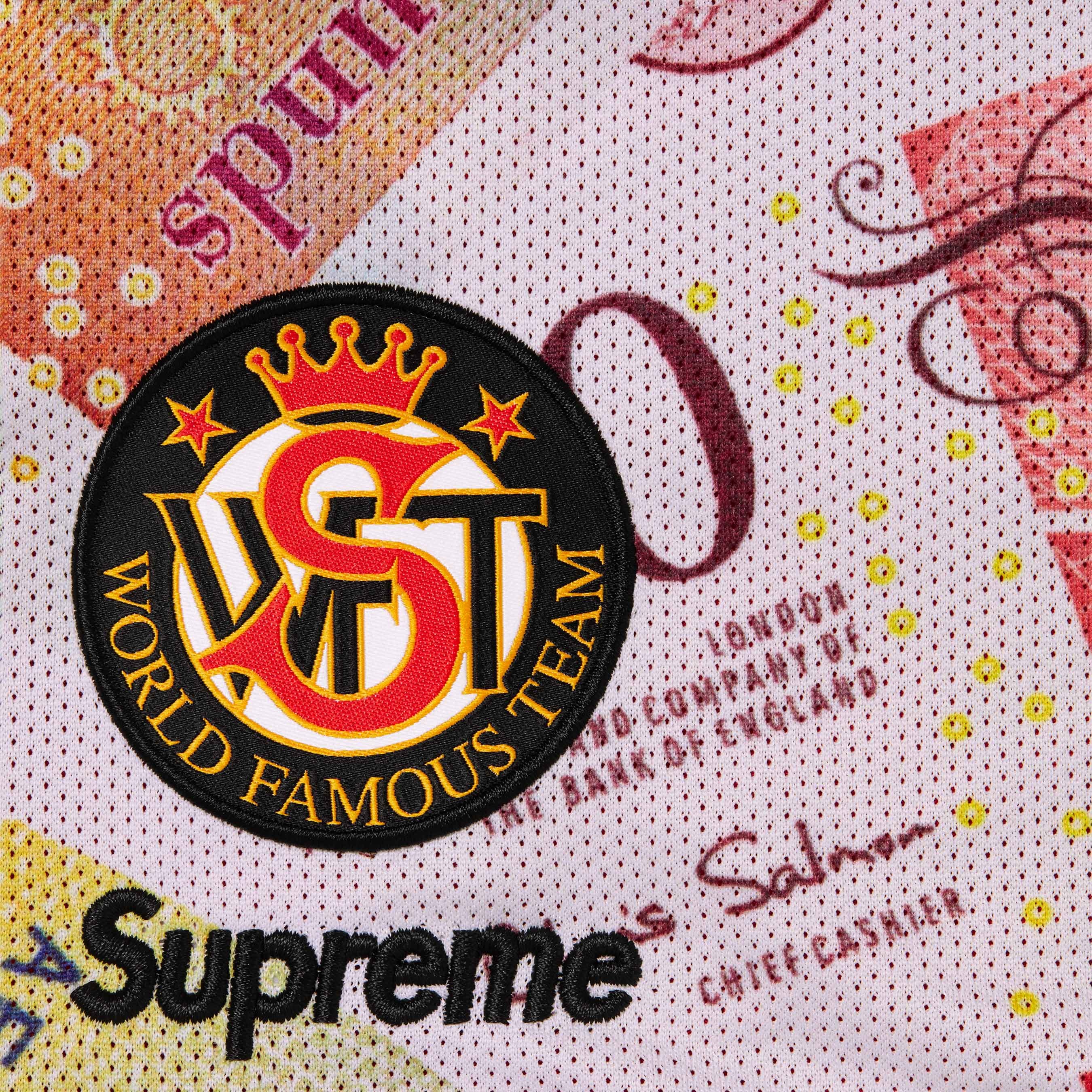 Supreme Pounds Soccer Short (FW25) - Red - $128