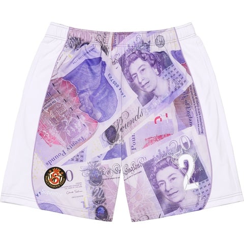 Supreme Pounds Soccer Short - White