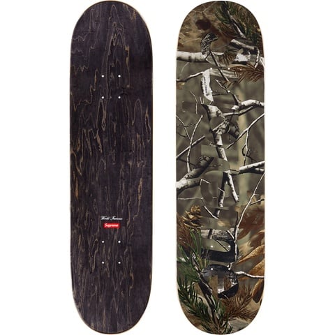 新品 シュリンク付 Supreme Camo Logo Skateboard Supreme Camo Logo Skateboard Deck Snow Camo/Woodland Camo/Blue
