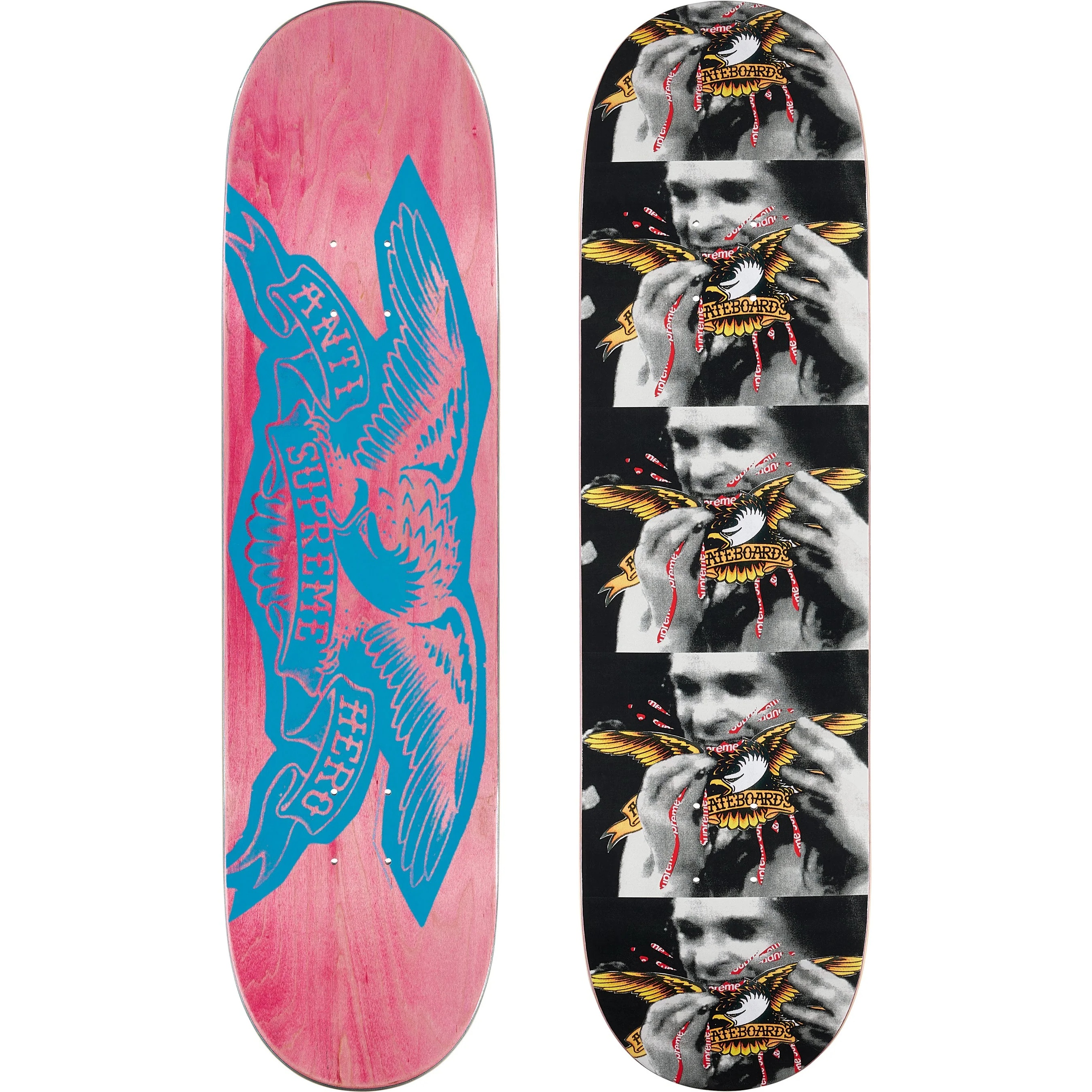 Supreme Supreme ANTIHERO Ozzy Skateboard (FW25) - Multicolor - 8.38” x 32.5” - $88