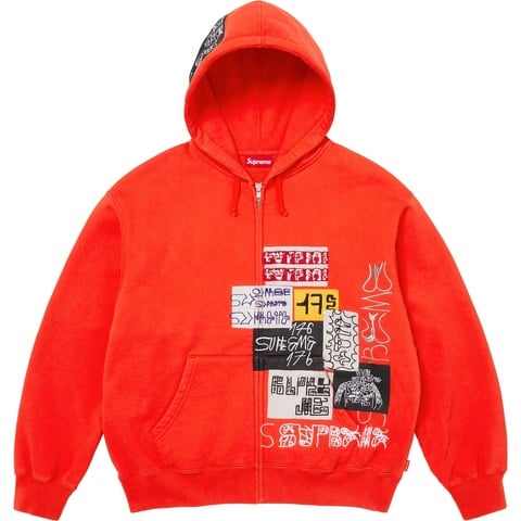 176 Zip Up Hooded Sweatshirt - fall/winter 2025 - Supreme