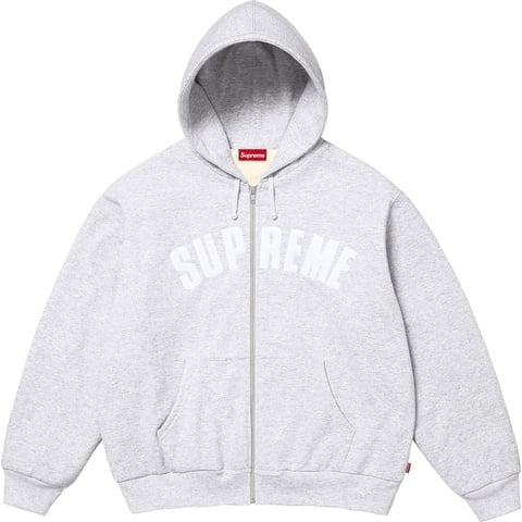 Arc Thermal Lined Zip Up Hooded Sweatshirt - Supreme