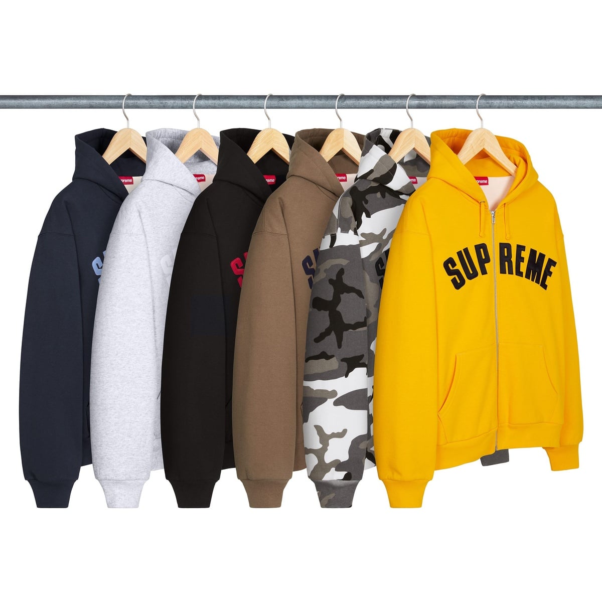 Arc Thermal Lined Zip Up Hooded Sweatshirt - SupremeCommunity