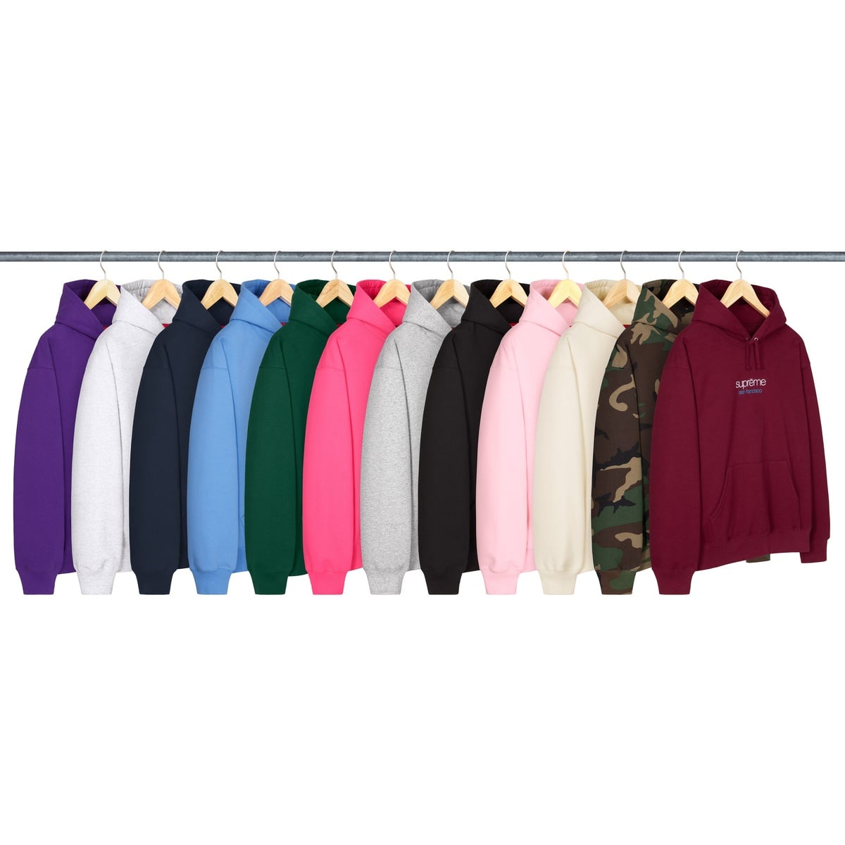 Classic Logo Shop Hooded Sweatshirt - SupremeCommunity