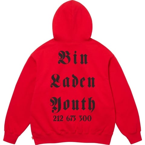Supreme Supreme/Dash Snow Hooded Sweatshirt - Red