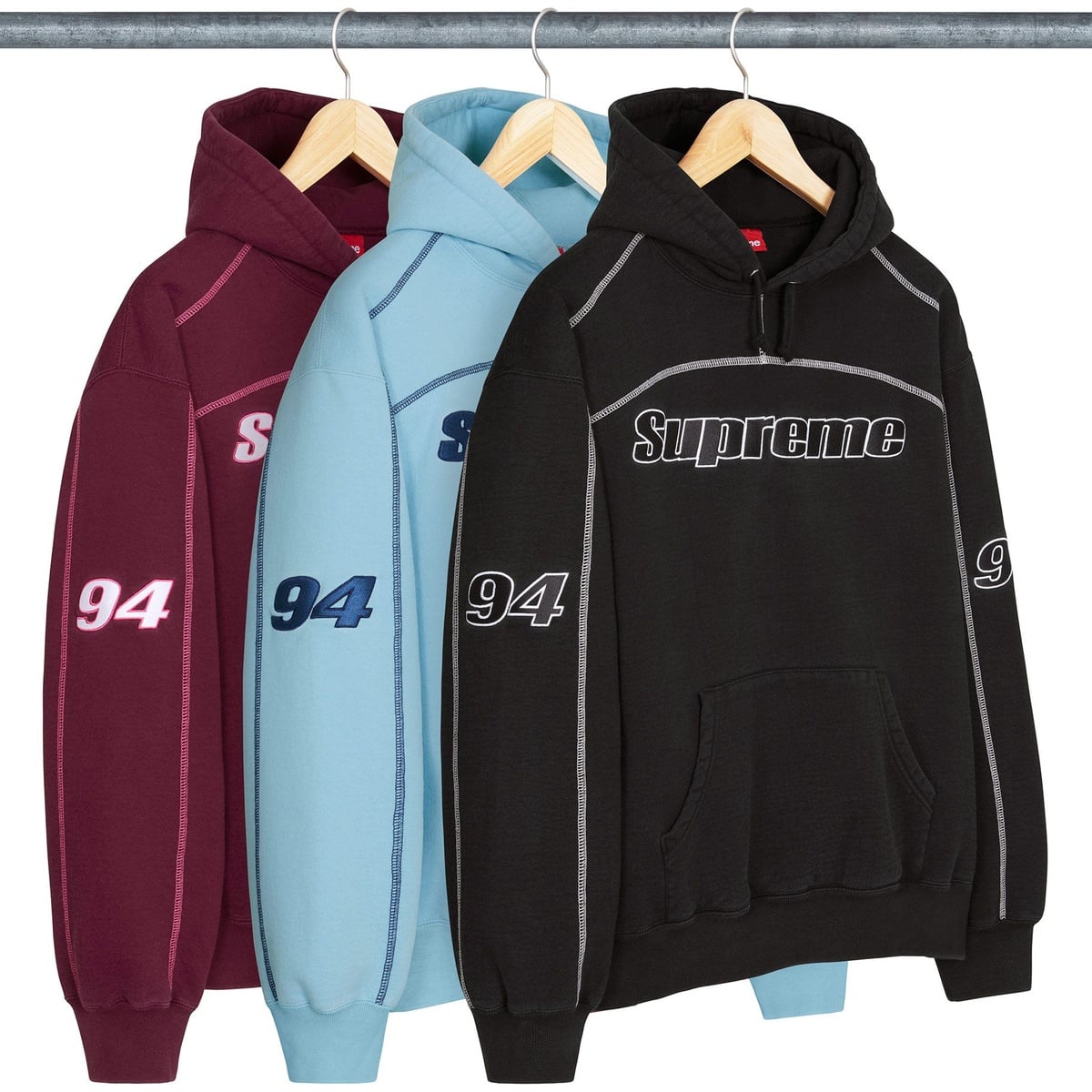 Overlock Hooded Sweatshirt - SupremeCommunity