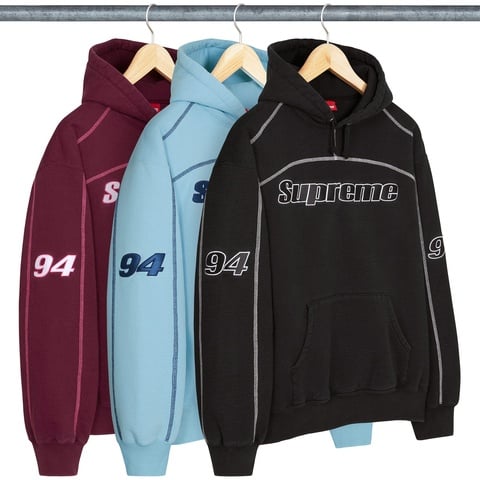 レ*ン様 Supreme Hooded Sweatshirt Knowledge Reigns Zip Up Hooded Sweatshirt - Supreme