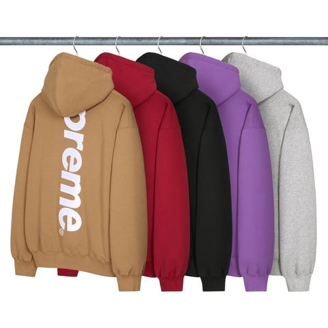Satin Appliqué Hooded Sweatshirt - Supreme