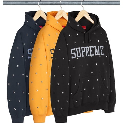 Stars Studded Hooded Sweatshirt - fall/winter 2025 - Supreme