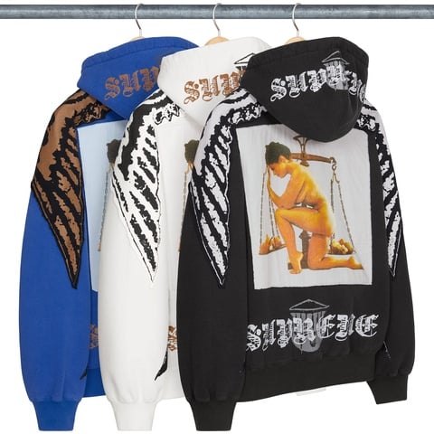 トップス 25SS Wings Zip Up Hooded Sweatshirt M Wings Zip Up Hooded Sweatshirt - fall/winter 2025 - Supreme