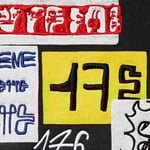 Supreme 176 Zip Up Hooded Sweatshirt (FW25) - Black