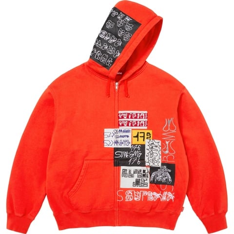 176 Zip Up Hooded Sweatshirt - fall/winter 2025 - Supreme