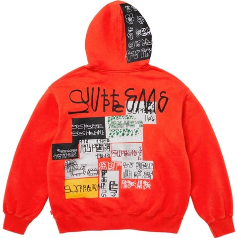 A*i様 Supreme Eagle Zip Up Hooded Sweatsh Eagle Zip Up Hooded Sweatshirt “Purple/Red” SS26 Sizes - S/M/L