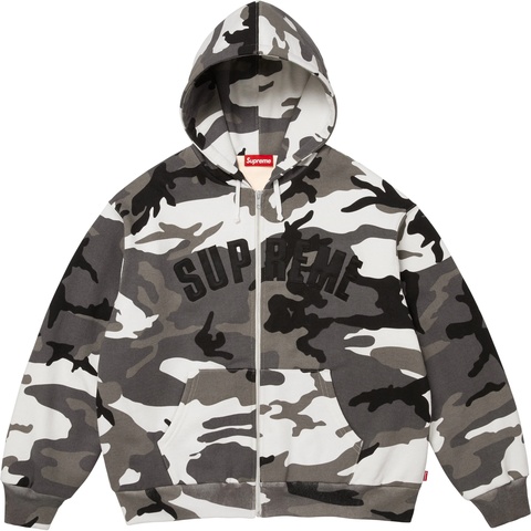 Arc Thermal Lined Zip Up Hooded Sweatshirt - Supreme