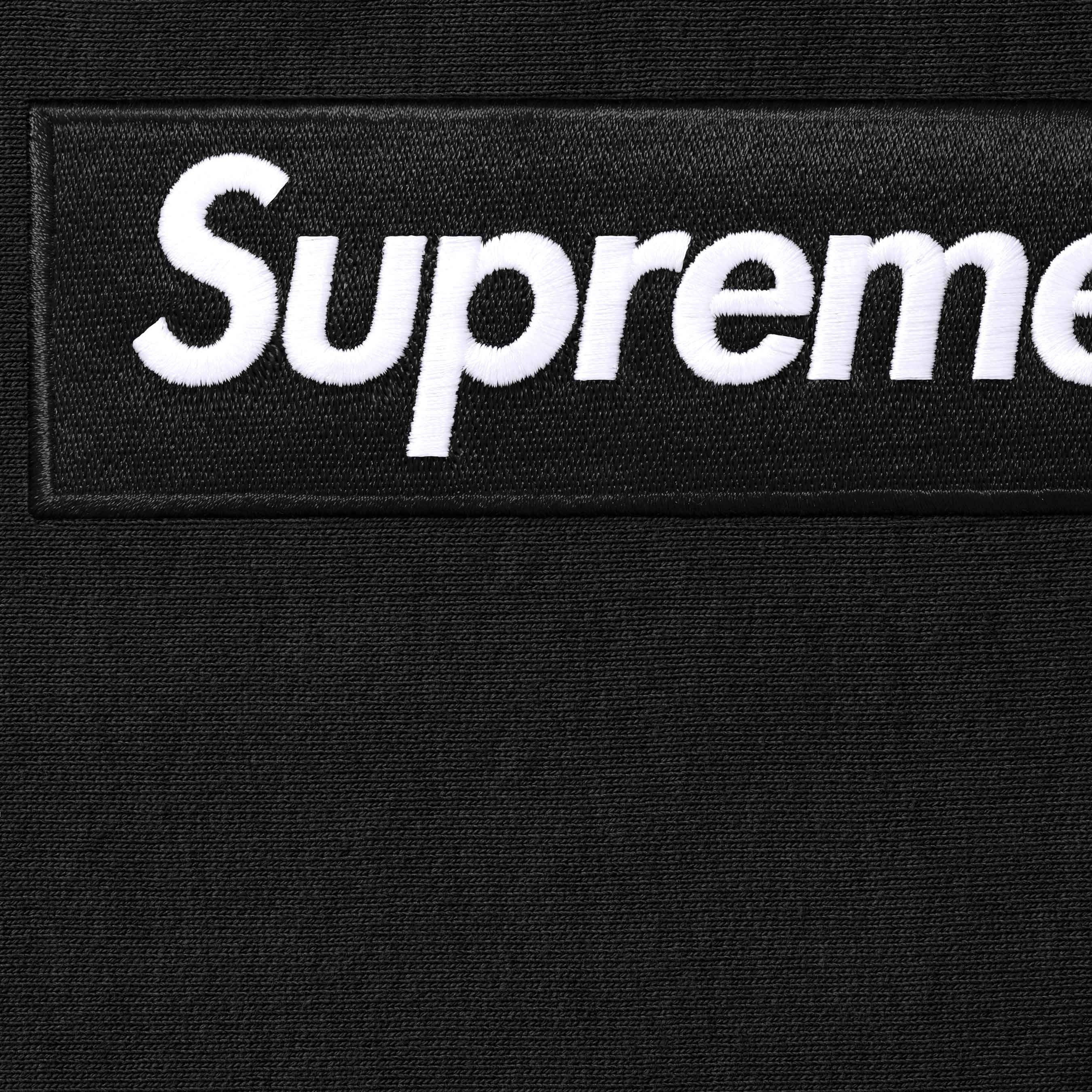 Supreme Box Logo Hooded Sweatshirt (FW25) - Black - $168