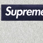 Supreme Box Logo Hooded Sweatshirt (FW25) - Heather Grey