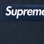 Supreme Box Logo Hooded Sweatshirt (FW25) - Navy