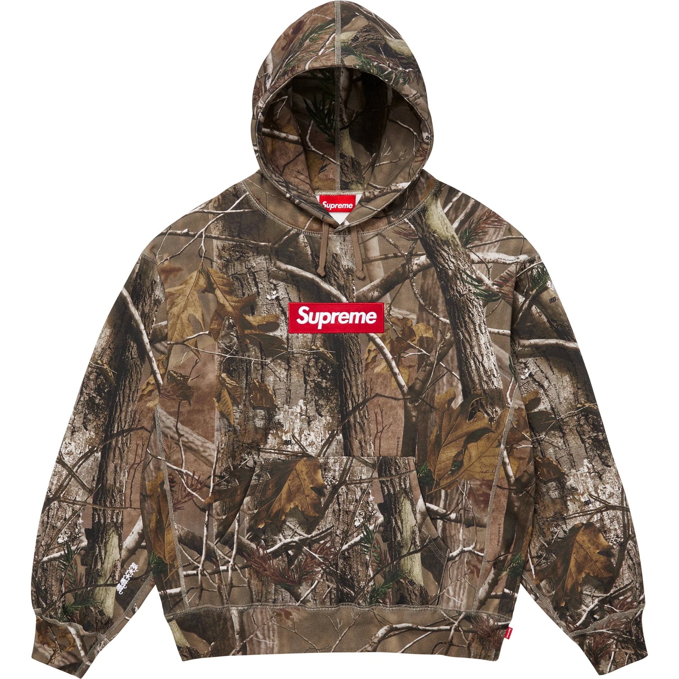 Supreme Box Logo Hoodie FW25 Real Tree Camo colourway