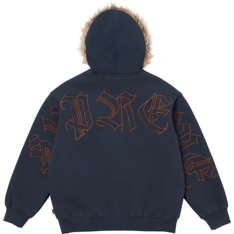 トップス Supreme Faux Fur Zip Up Hooded Faux Fur Zip Up Hooded Sweatshirt - Supreme