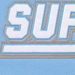 Supreme Football Zip Up Hooded Sweatshirt (FW25) - Light Blue