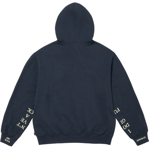IDGAF Zip Up Hooded Sweatshirt - fall/winter 2025 - Supreme IDGAF Zip Up Hooded Sweatshirt - fall/winter 2025 - Supreme