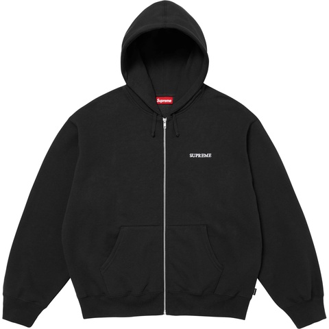 IDGAF Zip Up Hooded Sweatshirt - fall/winter 2025 - Supreme