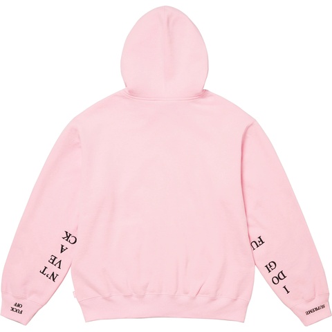 IDGAF Zip Up Hooded Sweatshirt - fall/winter 2025 - Supreme