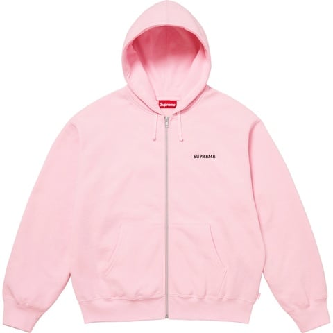 IDGAF Zip Up Hooded Sweatshirt - fall/winter 2025 - Supreme