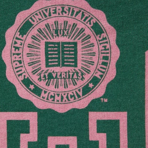 Supreme Knowledge Reigns Zip Up Hooded Sweatshirt - Dark Green