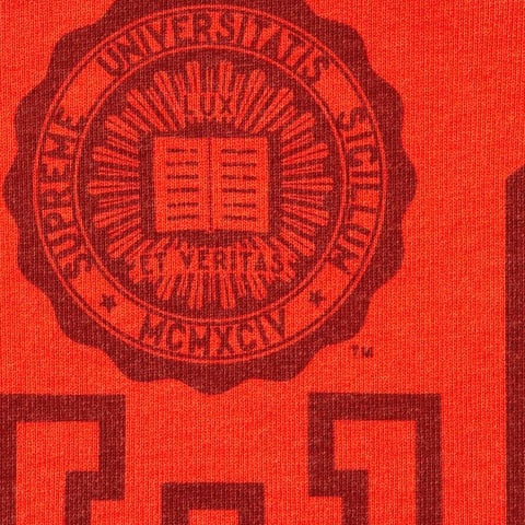 Supreme Knowledge Reigns Zip Up Hooded Sweatshirt - Orange