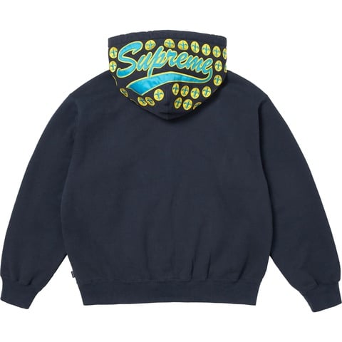 League Champs Zip Up Hooded Sweatshirt - Supreme