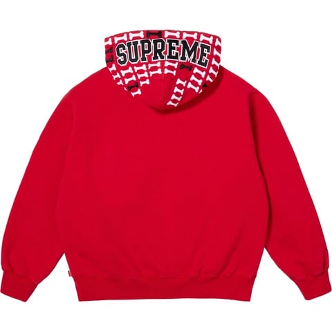 トップス League Champs Zip Up Hooded Sweatshirt Supreme League Champs Zip Up Hooded Sweatshirt Black Men's - FW25 - US