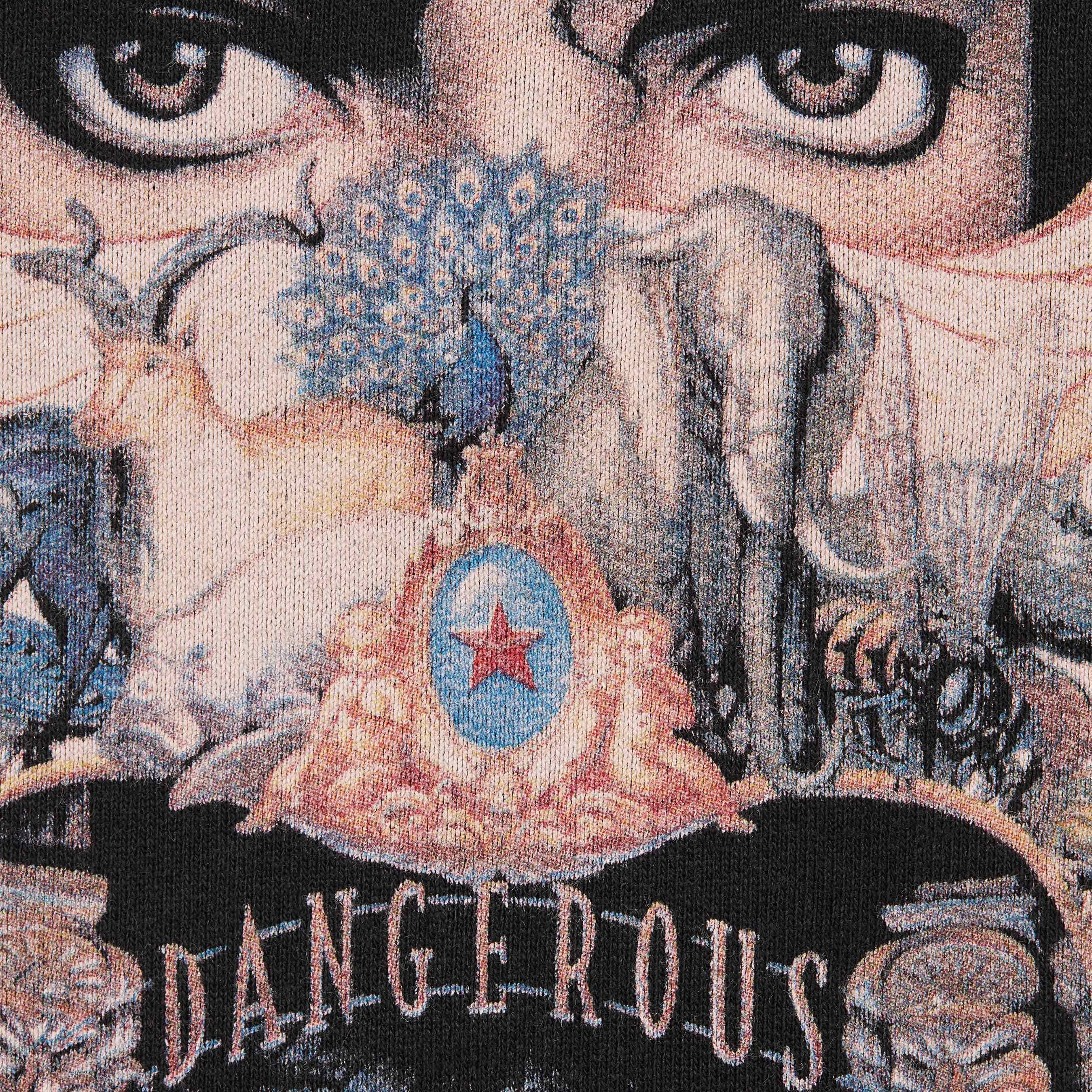 Supreme Michael Jackson Dangerous Zip Up Hooded Sweatshirt (FW25) - Black - $238