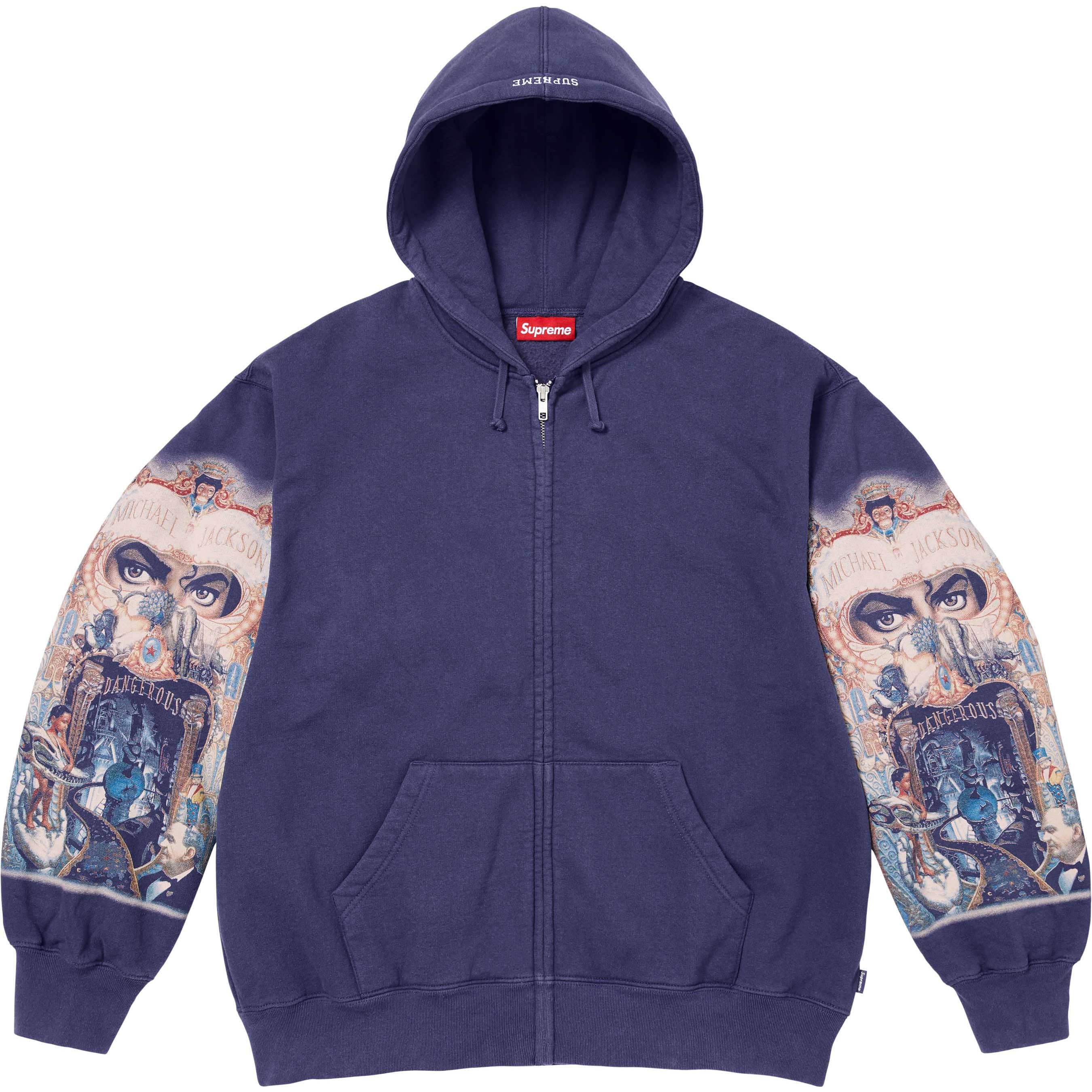 Supreme Michael Jackson Dangerous Zip Up Hooded Sweatshirt (FW25