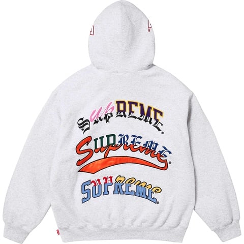 Multi Logos Hooded Sweatshirt - fall/winter 2025 - Supreme