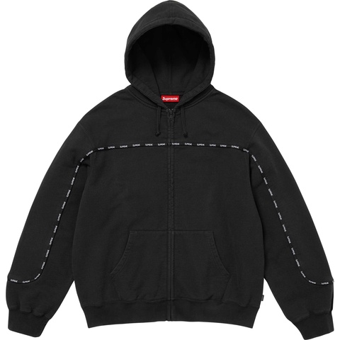 Piping Zip Up Hooded Sweatshirt - fall/winter 2025 - Supreme
