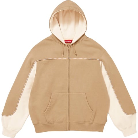 Piping Zip Up Hooded Sweatshirt - fall/winter 2025 - Supreme