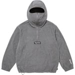 Supreme Polartec Face Mask Half Zip Hooded Sweatshirt (FW25) - Grey