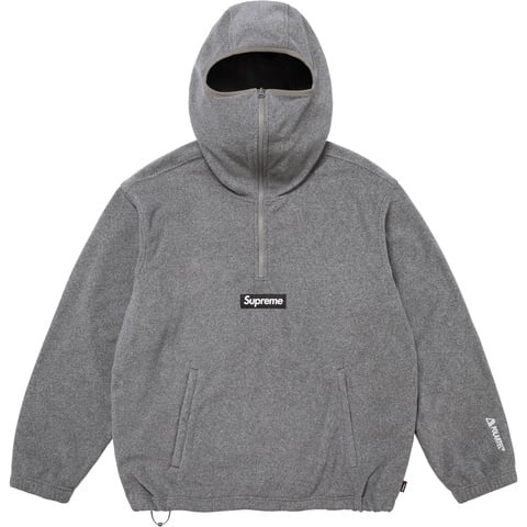 Polartec® Face Mask Half Zip Hooded Sweatshirt - SupremeCommunity