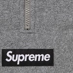 Supreme Polartec Face Mask Half Zip Hooded Sweatshirt (FW25) - Grey