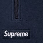 Supreme Polartec Face Mask Half Zip Hooded Sweatshirt (FW25) - Navy