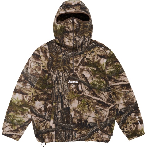Polartec® Face Mask Half Zip Hooded Sweatshirt - SupremeCommunity