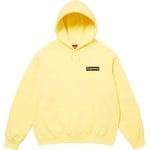 Supreme President Hooded Sweatshirt (FW25) - Light Yellow
