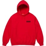 Supreme President Hooded Sweatshirt (FW25) - Red