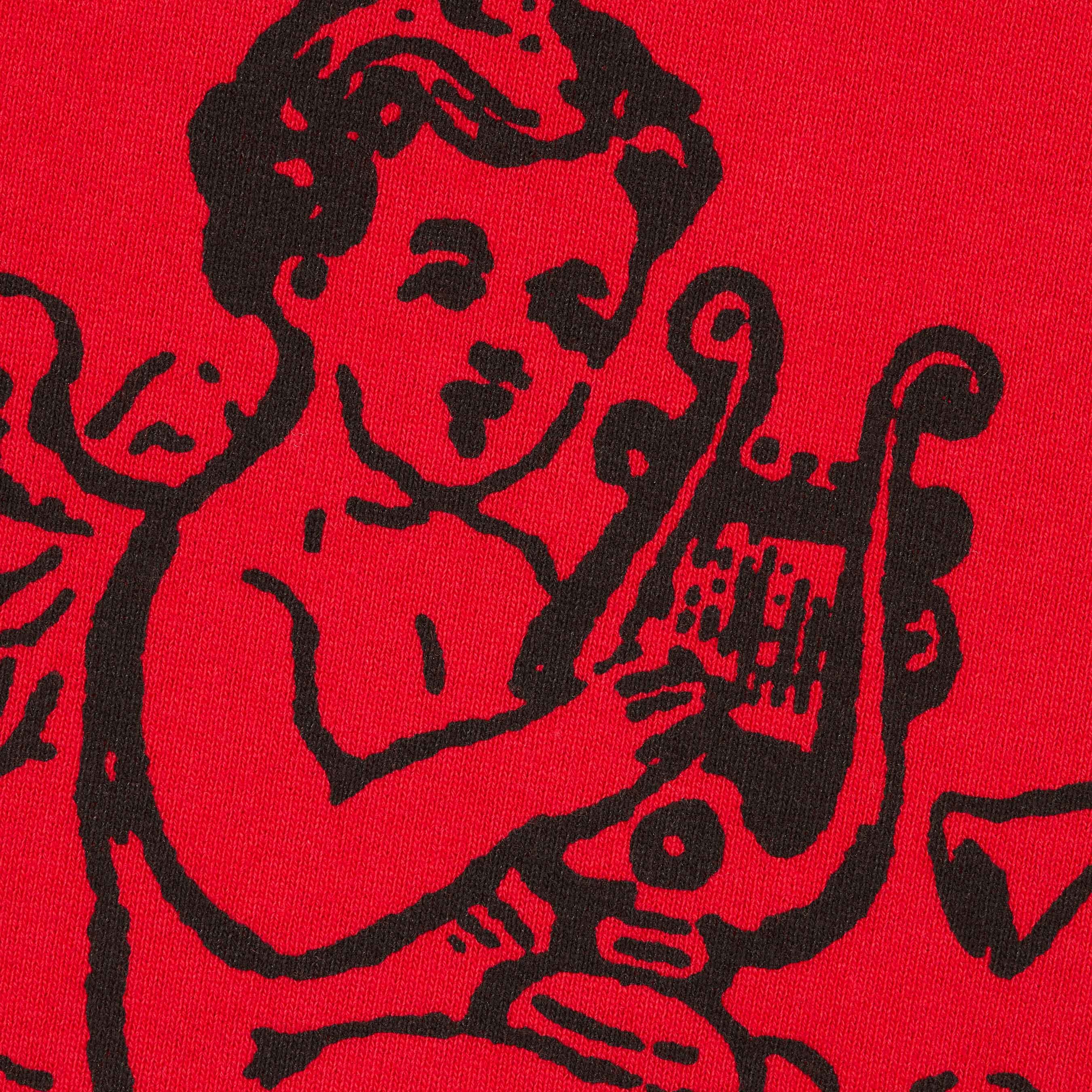 Supreme President Hooded Sweatshirt (FW25) - Red - $158