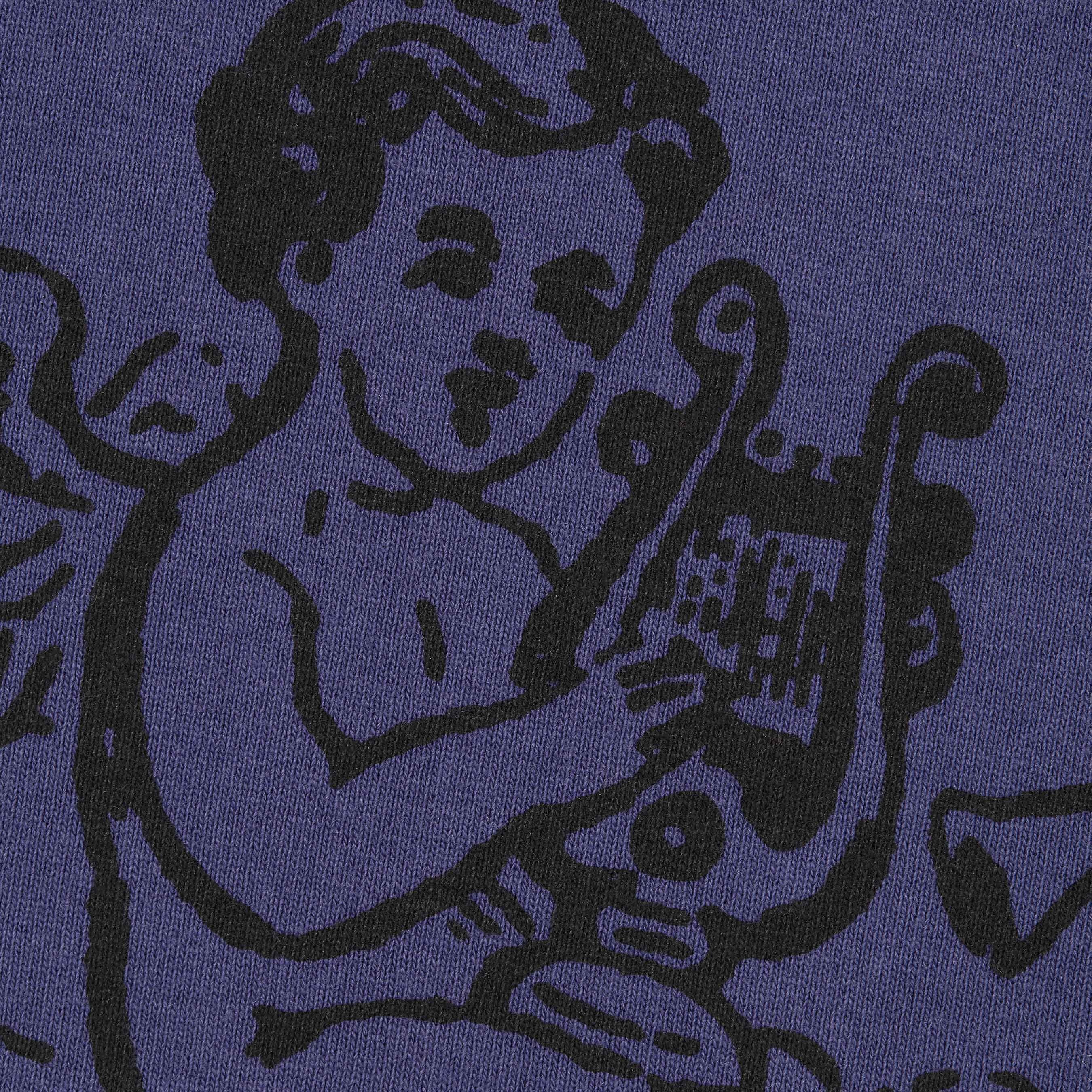 Supreme President Hooded Sweatshirt (FW25) - Washed Navy - $158