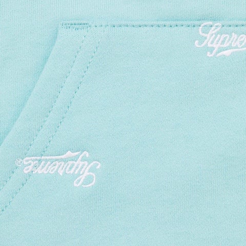 Repeat Script Zip Up Hooded Sweatshirt - Supreme
